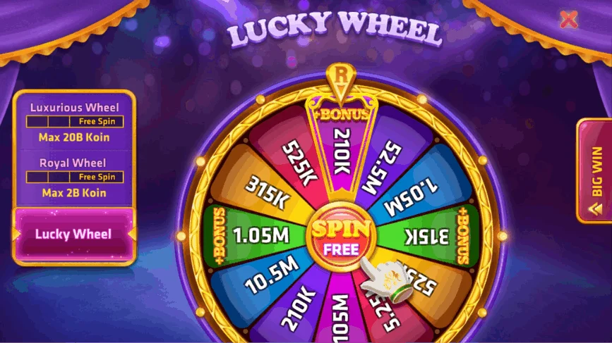 royal dream roda putar